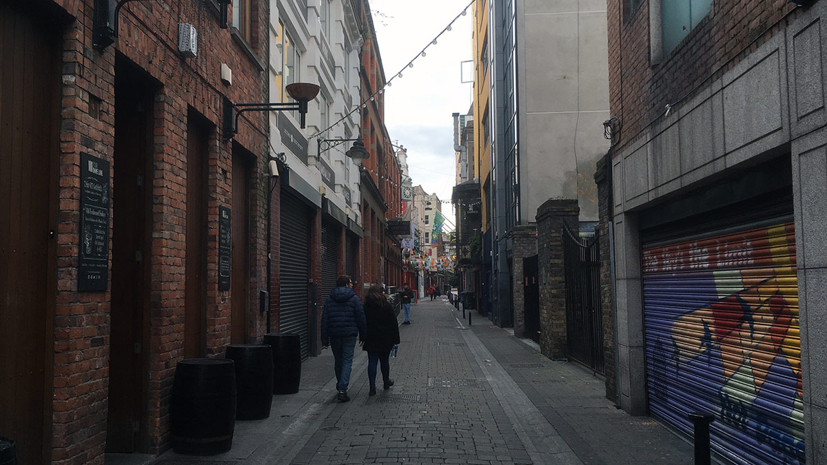 Way to Dublin Castle